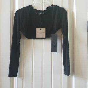 Long Sleeve Black Shrug